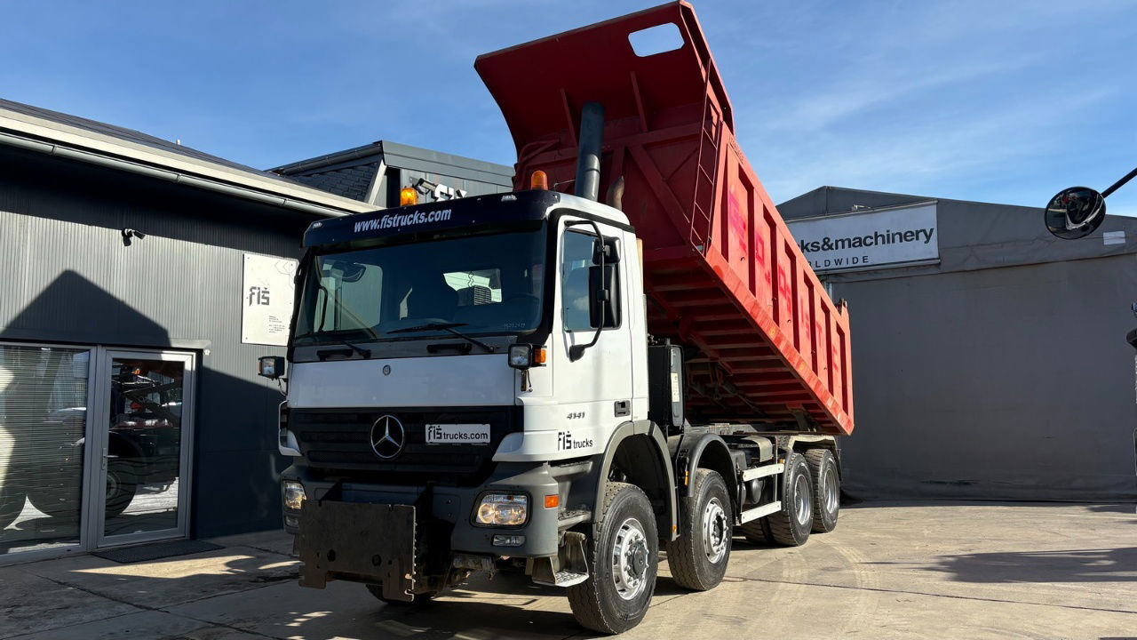 Mercedes-Benz Actros 4141 K 8x6 tipper - 19m3 - spring suspension - Φορτηγό ανατρεπόμενο: φωτογραφία 5 Mercedes-Benz Actros 4141 K 8x6 tipper - 19m3 - spring suspension - Φορτηγό ανατρεπόμενο: φωτογραφία 5