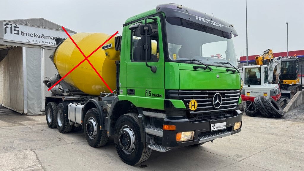 Mercedes-Benz Actros 4143 8x4 chassis - big axle - Φορτηγό σασί: φωτογραφία 3 Mercedes-Benz Actros 4143 8x4 chassis - big axle - Φορτηγό σασί: φωτογραφία 3