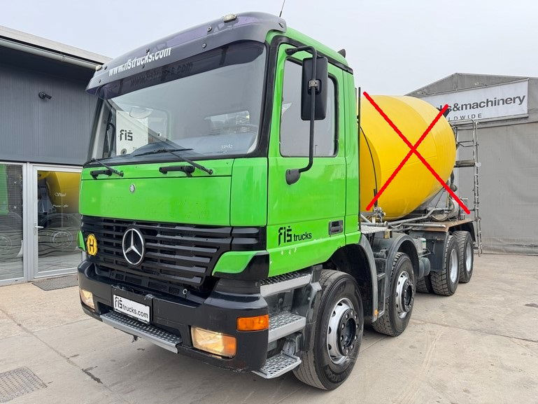 Mercedes-Benz Actros 4143 8x4 chassis - big axle - Φορτηγό σασί: φωτογραφία 1 Mercedes-Benz Actros 4143 8x4 chassis - big axle - Φορτηγό σασί: φωτογραφία 1