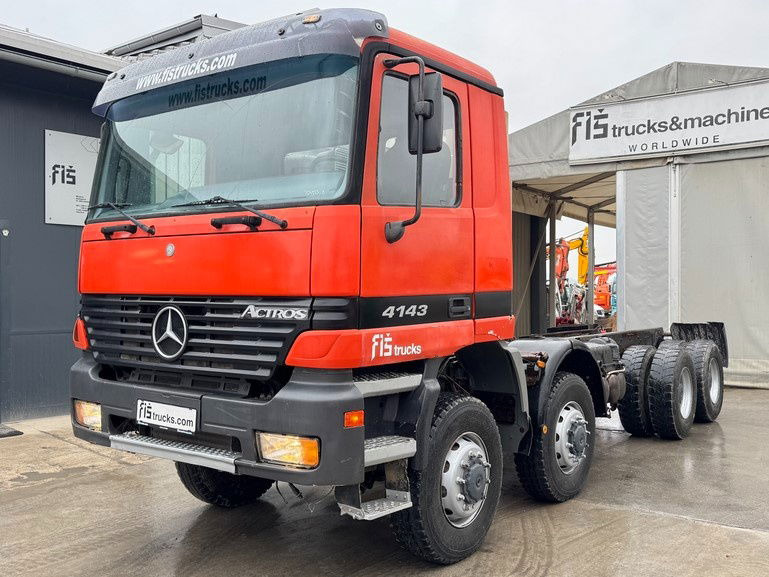 Mercedes-Benz Actros 4143 8x8 chassis - big axle - Φορτηγό σασί: φωτογραφία 1 Mercedes-Benz Actros 4143 8x8 chassis - big axle - Φορτηγό σασί: φωτογραφία 1