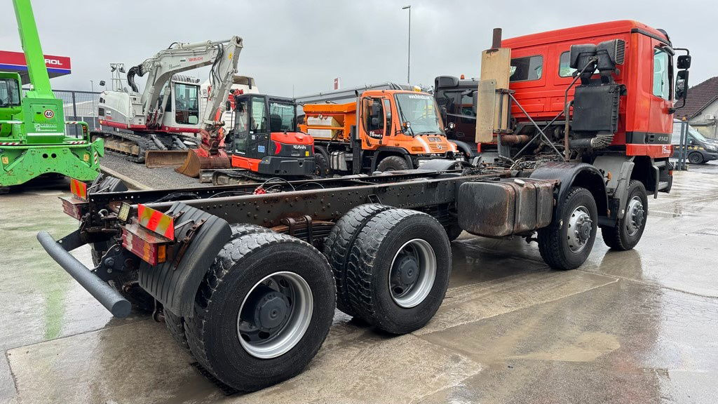 Mercedes-Benz Actros 4143 8x8 chassis - big axle - Φορτηγό σασί: φωτογραφία 5 Mercedes-Benz Actros 4143 8x8 chassis - big axle - Φορτηγό σασί: φωτογραφία 5