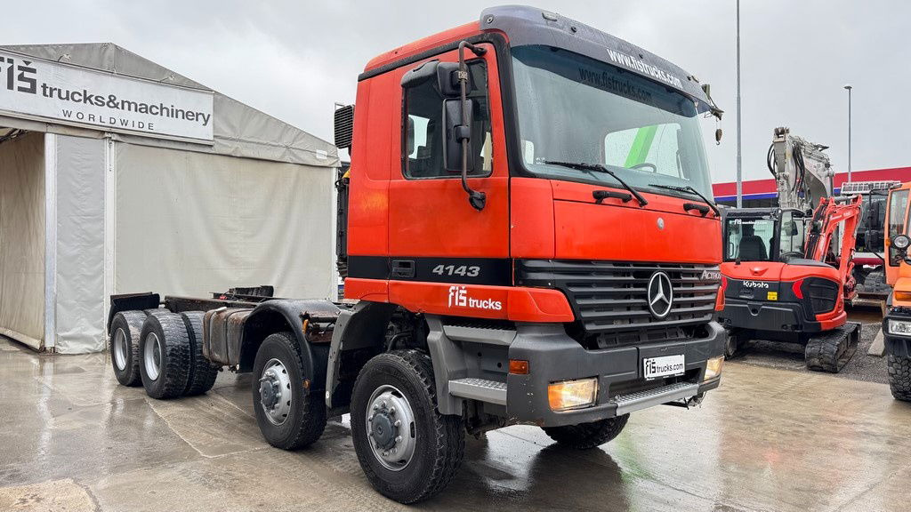 Mercedes-Benz Actros 4143 8x8 chassis - big axle - Φορτηγό σασί: φωτογραφία 3 Mercedes-Benz Actros 4143 8x8 chassis - big axle - Φορτηγό σασί: φωτογραφία 3