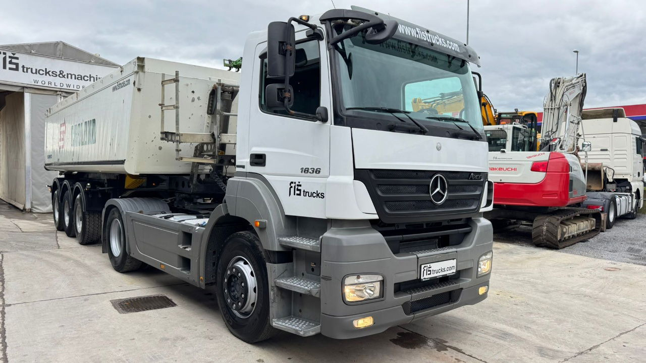 Mercedes-Benz Axor 1836 4x2 tipper hydraulics - Τράκτορας: φωτογραφία 3 Mercedes-Benz Axor 1836 4x2 tipper hydraulics - Τράκτορας: φωτογραφία 3
