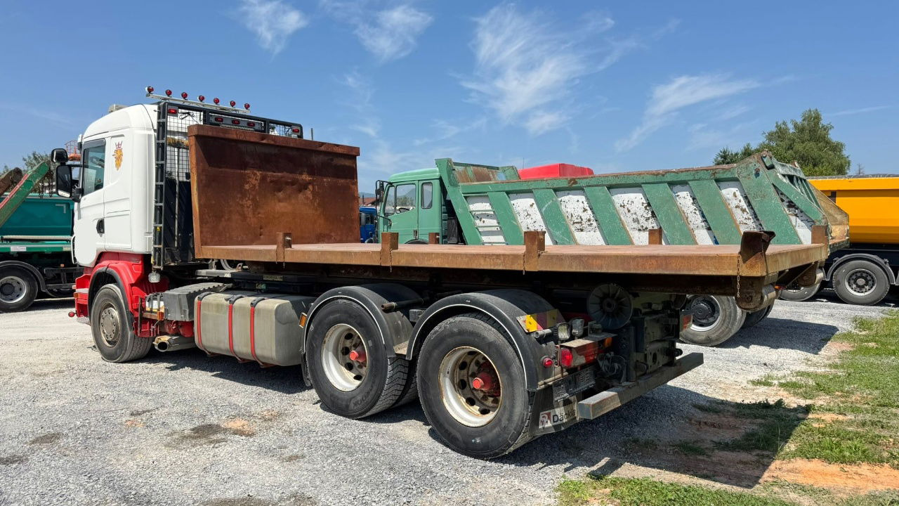 Scania R400 6x2 abroll tipper + plato - Φορτηγό μεταφοράς εμπορευματοκιβωτίων/ Κινητό αμάξωμα: φωτογραφία 5 Scania R400 6x2 abroll tipper + plato - Φορτηγό μεταφοράς εμπορευματοκιβωτίων/ Κινητό αμάξωμα: φωτογραφία 5