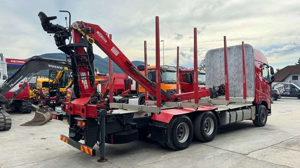 Volvo FH 500 6x4 forest truck - Epsilon 110Z - scissors - Φορτηγό μεταφοράς εμπορευματοκιβωτίων/ Κινητό αμάξωμα: φωτογραφία 4 Volvo FH 500 6x4 forest truck - Epsilon 110Z - scissors - Φορτηγό μεταφοράς εμπορευματοκιβωτίων/ Κινητό αμάξωμα: φωτογραφία 4