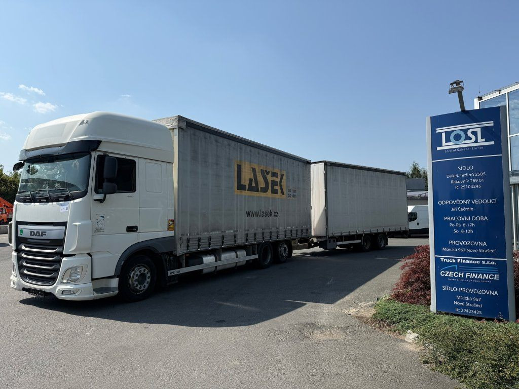 DAF XF440 EURO 6 6x2 + Agrikom - Φορτηγό μουσαμάς: φωτογραφία 1 DAF XF440 EURO 6 6x2 + Agrikom - Φορτηγό μουσαμάς: φωτογραφία 1