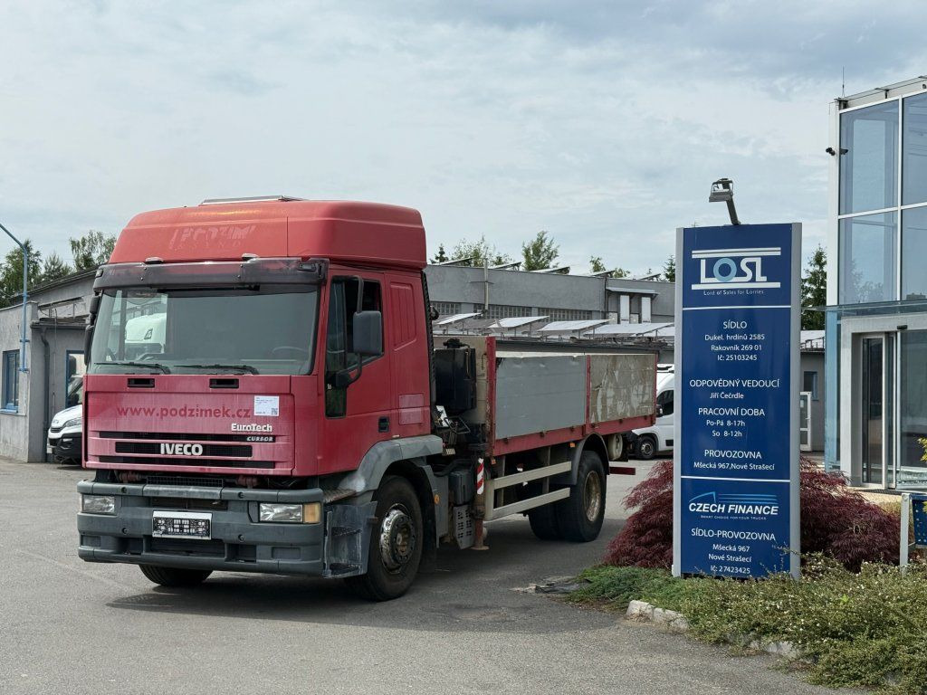Iveco 190E35 EURO 1 Kran PM10 - Φορτηγό με γερανό: φωτογραφία 1 Iveco 190E35 EURO 1 Kran PM10 - Φορτηγό με γερανό: φωτογραφία 1