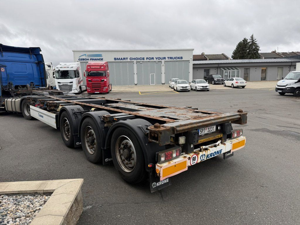 Krone SD Boxliner - Επικαθήμενο μεταφοράς εμπορευματοκιβωτίων/ Κινητό αμάξωμα: φωτογραφία 4 Krone SD Boxliner - Επικαθήμενο μεταφοράς εμπορευματοκιβωτίων/ Κινητό αμάξωμα: φωτογραφία 4