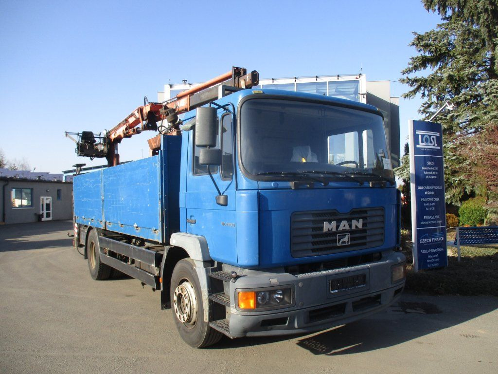 MAN 12.284 EURO 2 ATLAS - Φορτηγό με γερανό: φωτογραφία 2 MAN 12.284 EURO 2 ATLAS - Φορτηγό με γερανό: φωτογραφία 2