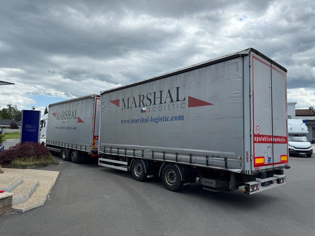 MAN TGX24.510 EURO 6 6x2 + Wecon - Φορτηγό μουσαμάς, Τρέιλερ κουρτίνα: φωτογραφία 4 MAN TGX24.510 EURO 6 6x2 + Wecon - Φορτηγό μουσαμάς, Τρέιλερ κουρτίνα: φωτογραφία 4