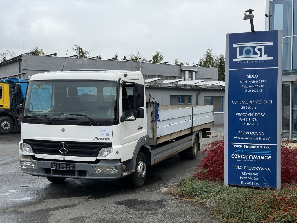 Mercedes-Benz 1018 Atego EURO 3 - Φορτηγό με ανοιχτή καρότσα: φωτογραφία 1 Mercedes-Benz 1018 Atego EURO 3 - Φορτηγό με ανοιχτή καρότσα: φωτογραφία 1