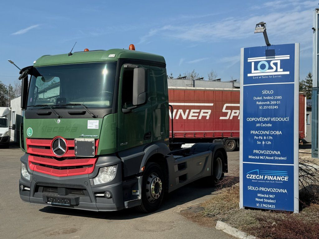 Mercedes-Benz 1843 Actros ADR FL, EX/II, EX/III, AT - Τράκτορας: φωτογραφία 1 Mercedes-Benz 1843 Actros ADR FL, EX/II, EX/III, AT - Τράκτορας: φωτογραφία 1