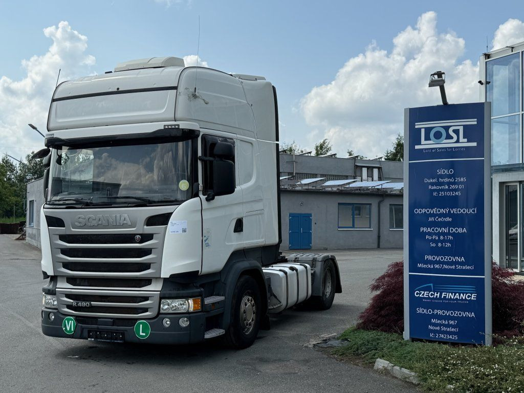 Scania R490 EURO 6 - Τράκτορας: φωτογραφία 1 Scania R490 EURO 6 - Τράκτορας: φωτογραφία 1