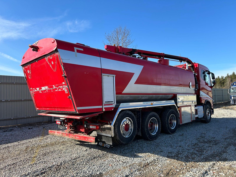 Όχημα εκκένωσης βόθρων Volvo FH 500 8x4*4 KORP&SON 10000 + 10500 l / VACUUM Vacustar W1600R / PRESSURE Uraca KF716 - 350 l/min - 170 bar / TULOSSA: φωτογραφία 6