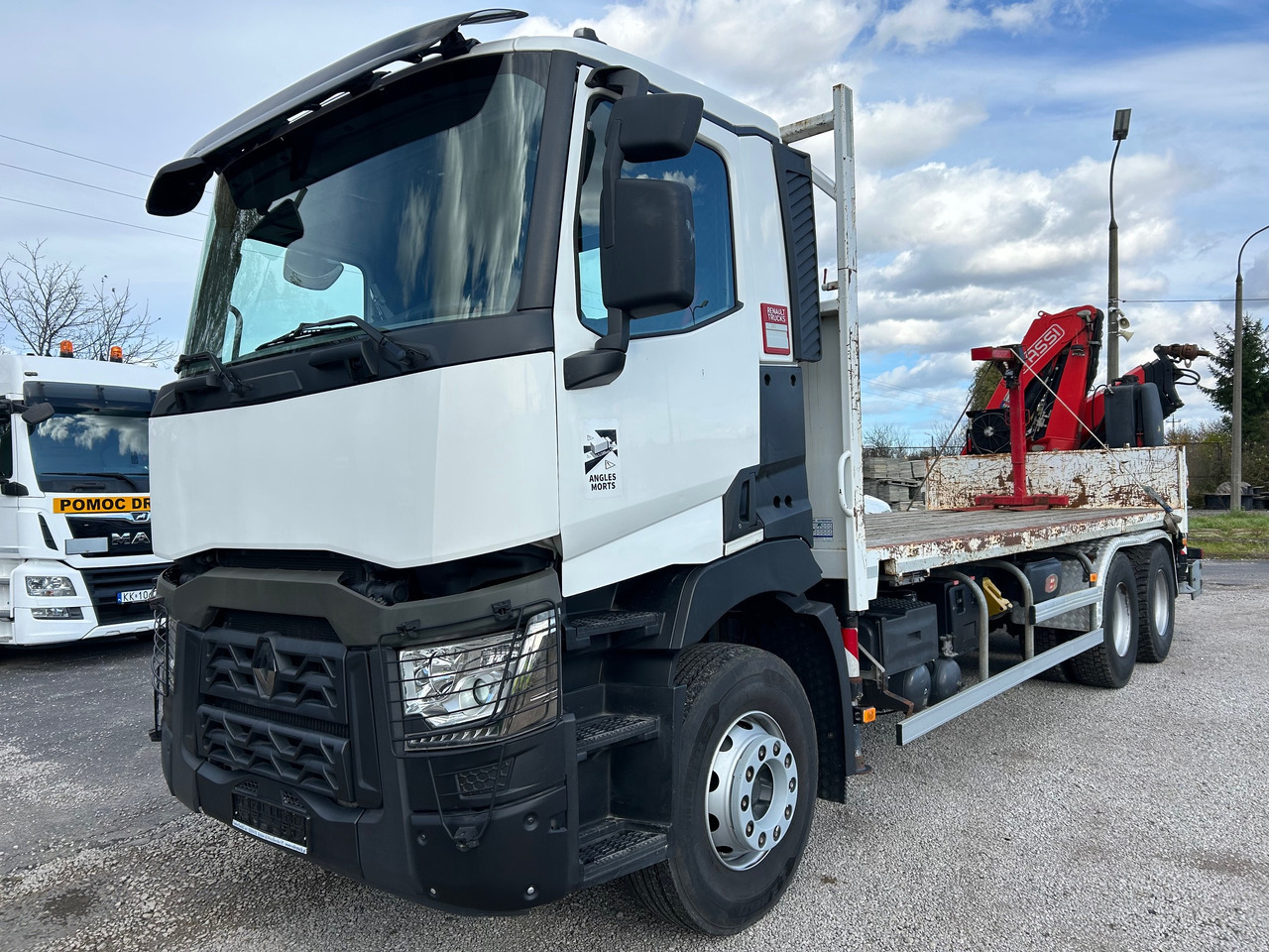 RENAULT C380 6X4 / FASSI F215A + REMOTE / ROTATOR - Φορτηγό με γερανό: φωτογραφία 1 RENAULT C380 6X4 / FASSI F215A + REMOTE / ROTATOR - Φορτηγό με γερανό: φωτογραφία 1