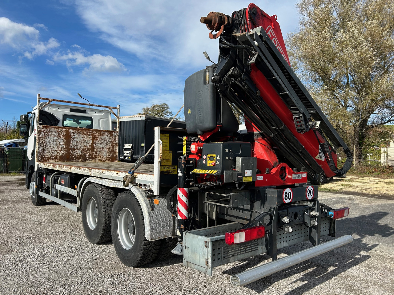 RENAULT C380 6X4 / FASSI F215A + REMOTE / ROTATOR - Φορτηγό με γερανό: φωτογραφία 3 RENAULT C380 6X4 / FASSI F215A + REMOTE / ROTATOR - Φορτηγό με γερανό: φωτογραφία 3