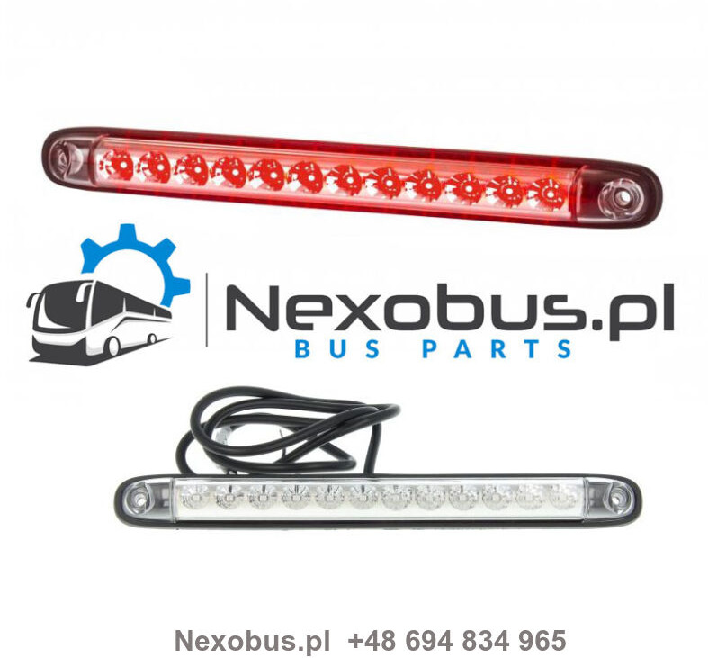 Lampa tył stop/pozycja Vanhool TX biały klosz - Φανάρι πίσω για Λεωφορείο: φωτογραφία 1 Lampa tył stop/pozycja Vanhool TX biały klosz - Φανάρι πίσω για Λεωφορείο: φωτογραφία 1