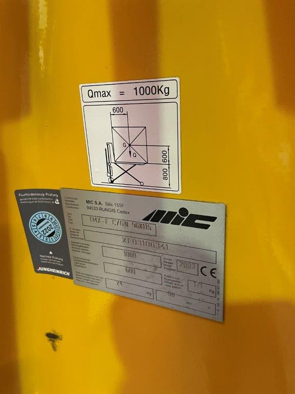 5 (five) scissor pallet truck with electric drive and quick lift pump Jungheinrich model TMX-E 10 - Παλετοφόρο: φωτογραφία 2 5 (five) scissor pallet truck with electric drive and quick lift pump Jungheinrich model TMX-E 10 - Παλετοφόρο: φωτογραφία 2