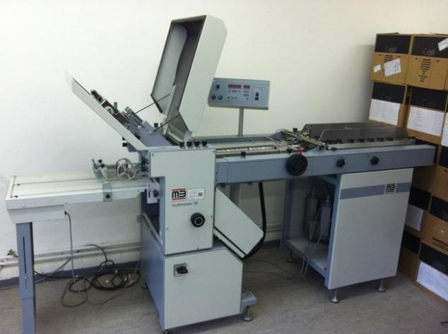Bäuerle CAS 38-4-F buckle plate folding machine - Διπλωτική μηχανή: φωτογραφία 1 Bäuerle CAS 38-4-F buckle plate folding machine - Διπλωτική μηχανή: φωτογραφία 1