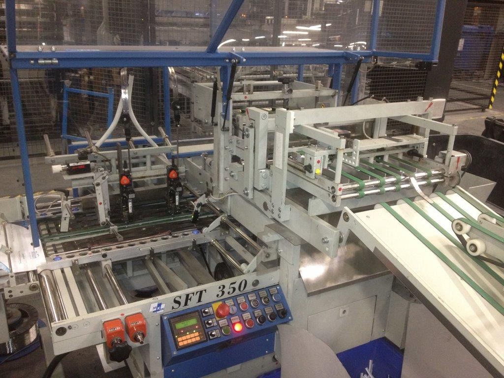 Gathering machine / booklet maker MKW Rapid UT 14B3GS + SFT 350 with 14 stations - Μηχανή συσκευασίας: φωτογραφία 1 Gathering machine / booklet maker MKW Rapid UT 14B3GS + SFT 350 with 14 stations - Μηχανή συσκευασίας: φωτογραφία 1