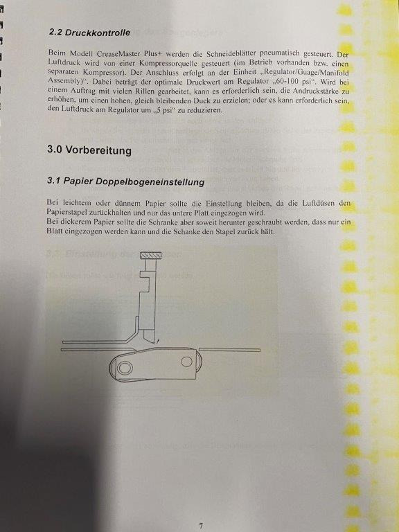 Εκτυπωτική μηχανή Graphic Whizard CreaseMaster Plus - automatic grooving, slotting, creasing and perforating machine: φωτογραφία 13