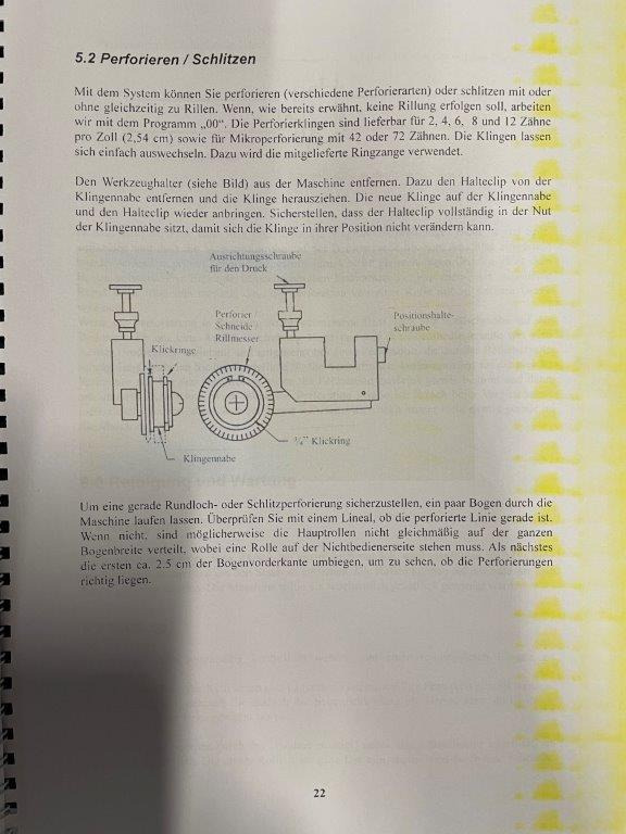 Εκτυπωτική μηχανή Graphic Whizard CreaseMaster Plus - automatic grooving, slotting, creasing and perforating machine: φωτογραφία 15