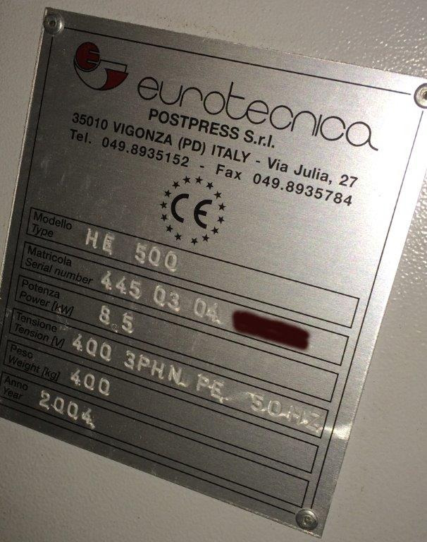 Heidelberg Eurobind EB-500 Single-Column Hotmelt Adhesive Binder - Μηχανή βιβλιοδεσίας: φωτογραφία 3 Heidelberg Eurobind EB-500 Single-Column Hotmelt Adhesive Binder - Μηχανή βιβλιοδεσίας: φωτογραφία 3