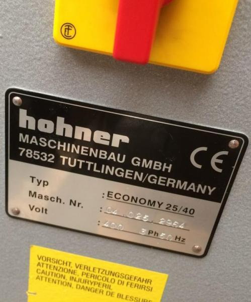 Hohner Economy 25/40 wire stapling machine - Εκτυπωτική μηχανή: φωτογραφία 4 Hohner Economy 25/40 wire stapling machine - Εκτυπωτική μηχανή: φωτογραφία 4