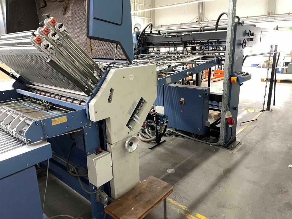 Large format Affischenfolder Herzog & Heymann M7-58.6 + M7.67-4 Mabeg feeder - Διπλωτική μηχανή: φωτογραφία 2 Large format Affischenfolder Herzog & Heymann M7-58.6 + M7.67-4 Mabeg feeder - Διπλωτική μηχανή: φωτογραφία 2