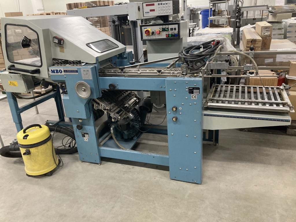MBO buckle plate folding machine T 500-4-F - Διπλωτική μηχανή: φωτογραφία 1 MBO buckle plate folding machine T 500-4-F - Διπλωτική μηχανή: φωτογραφία 1