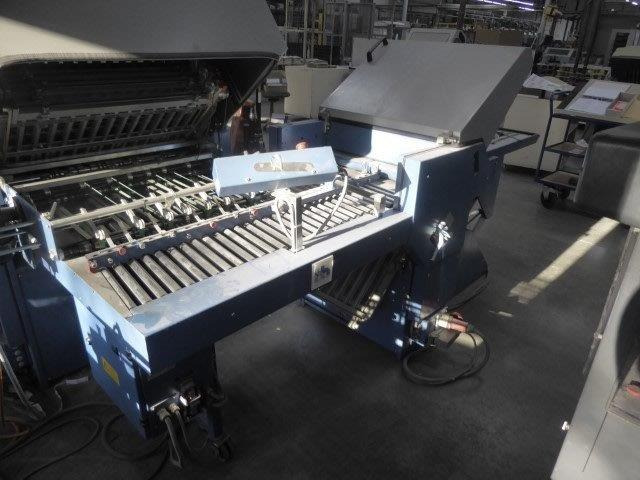 Map folding machine Herzog & Heymann M7.10-35 + M7.4-58 + flat pile feeder MBO F 76 Solo - mobile upright sheet delivery 371 - Διπλωτική μηχανή: φωτογραφία 4 Map folding machine Herzog & Heymann M7.10-35 + M7.4-58 + flat pile feeder MBO F 76 Solo - mobile upright sheet delivery 371 - Διπλωτική μηχανή: φωτογραφία 4