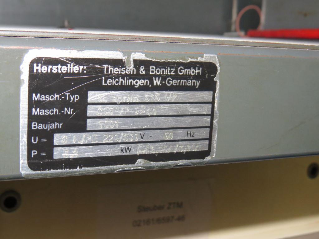 Theisen & Bonitz TB Sprint 315 VP gathering machine - Εκτυπωτική μηχανή: φωτογραφία 3 Theisen & Bonitz TB Sprint 315 VP gathering machine - Εκτυπωτική μηχανή: φωτογραφία 3