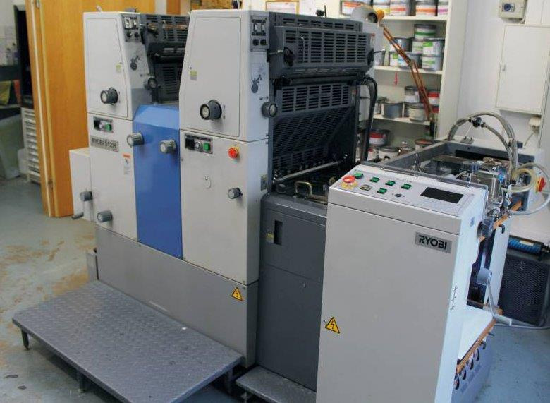 Two colors Ryobi 512 H - Μηχανή εκτύπωσης offset: φωτογραφία 1 Two colors Ryobi 512 H - Μηχανή εκτύπωσης offset: φωτογραφία 1