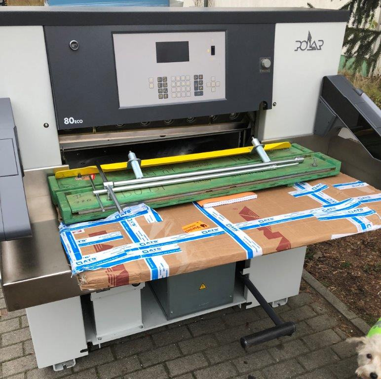 Guillotine, stack cutter or paper cutter Polar Eco 80 - Μηχανή κοπής χαρτιού: φωτογραφία 2 Guillotine, stack cutter or paper cutter Polar Eco 80 - Μηχανή κοπής χαρτιού: φωτογραφία 2