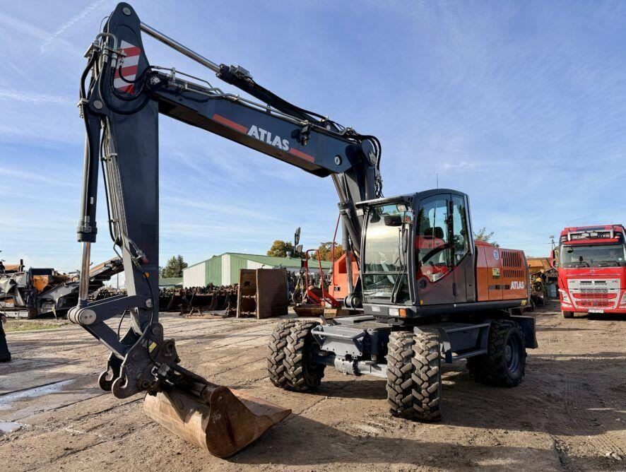 Atlas 190W - Τροχοφόρος εκσκαφέας: φωτογραφία 3 Atlas 190W - Τροχοφόρος εκσκαφέας: φωτογραφία 3