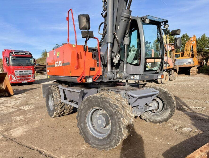 Atlas 190W - Τροχοφόρος εκσκαφέας: φωτογραφία 5 Atlas 190W - Τροχοφόρος εκσκαφέας: φωτογραφία 5