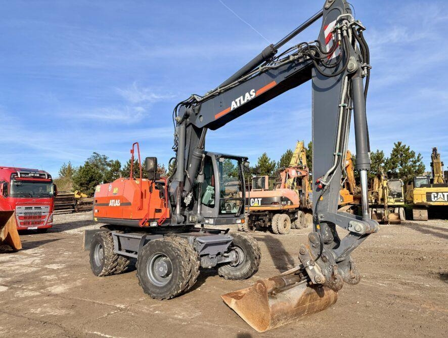 Atlas 190W - Τροχοφόρος εκσκαφέας: φωτογραφία 4 Atlas 190W - Τροχοφόρος εκσκαφέας: φωτογραφία 4
