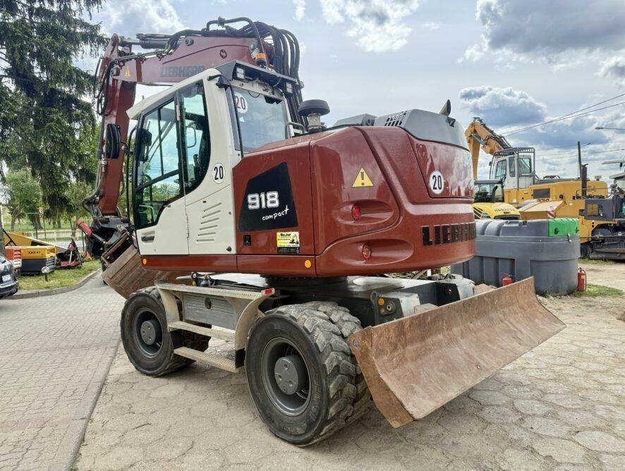 Liebherr A918 Compact - Τροχοφόρος εκσκαφέας: φωτογραφία 5 Liebherr A918 Compact - Τροχοφόρος εκσκαφέας: φωτογραφία 5