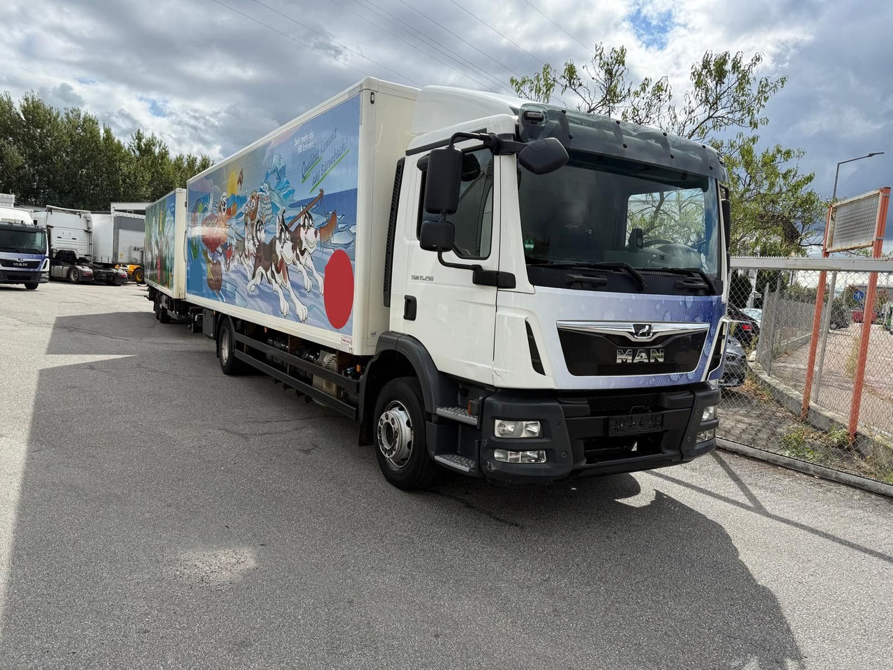 MAN TGM 15.290 kein 12.250 - Φορτηγό κόφα: φωτογραφία 1 MAN TGM 15.290 kein 12.250 - Φορτηγό κόφα: φωτογραφία 1