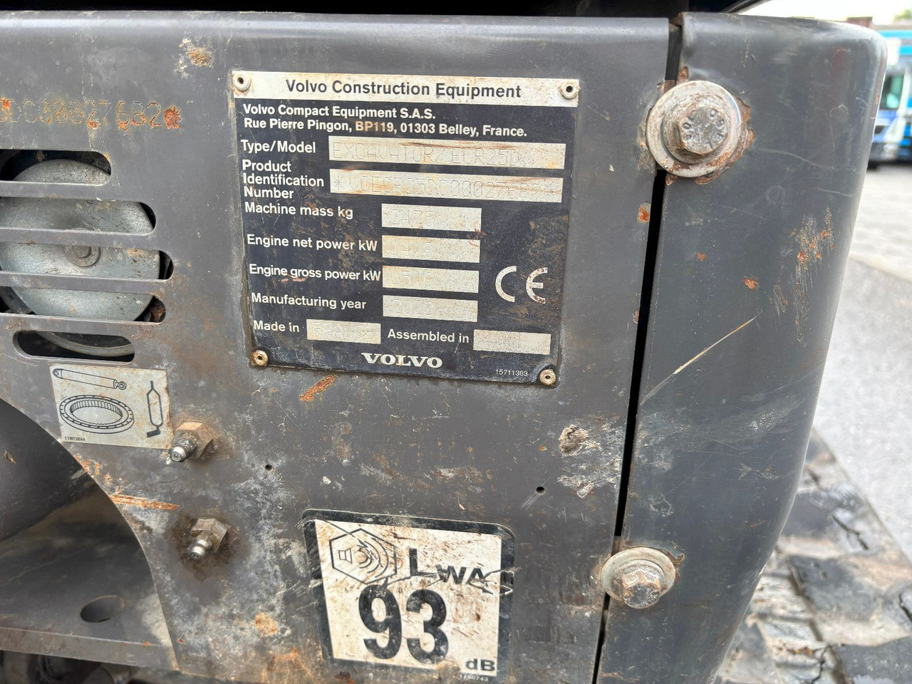 Μίνι εκσκαφέας Volvo ECR 25 D: φωτογραφία 12