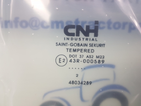 T5, T4 Series, T5.105, T5.95 Cab Rear Window Original Cnh 48034289 - Παράθυρο και ανταλλακτικά: φωτογραφία 4 T5, T4 Series, T5.105, T5.95 Cab Rear Window Original Cnh 48034289 - Παράθυρο και ανταλλακτικά: φωτογραφία 4