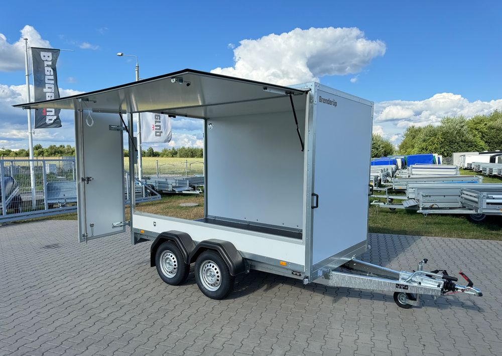 Brenderup Cargo CD300TB 300x155x185 cm 2000 kg drzwi + klapa - Ρυμούλκα κόφα: φωτογραφία 1 Brenderup Cargo CD300TB 300x155x185 cm 2000 kg drzwi + klapa - Ρυμούλκα κόφα: φωτογραφία 1