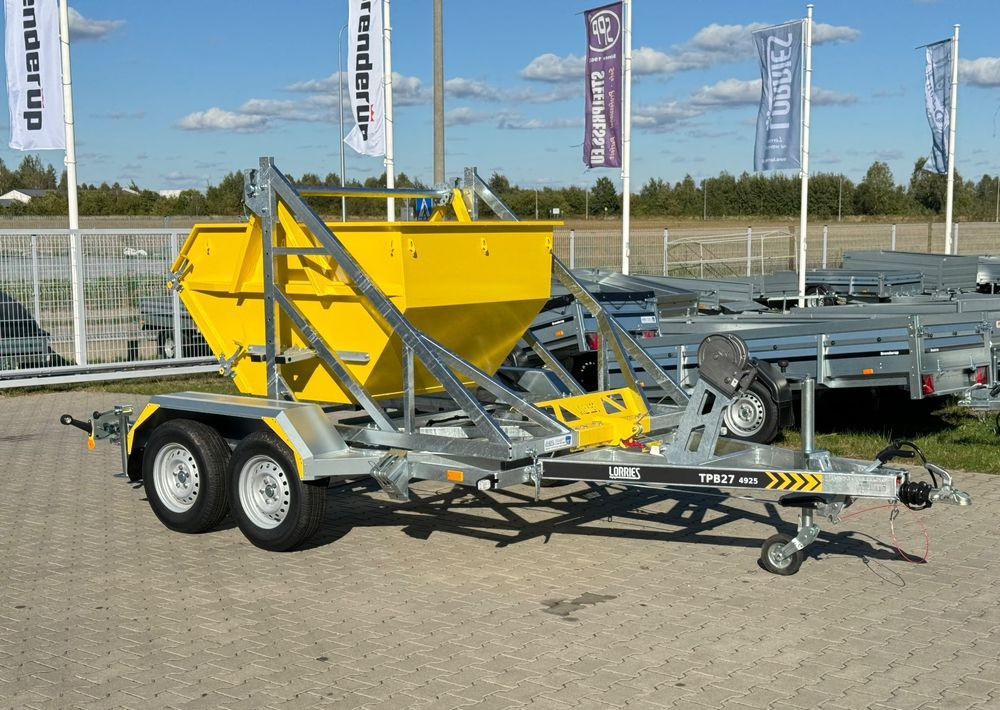 LORRIES TPB27-4925 do transportu bębna z kablem - Ρυμουλκούμενο μεταφοράς τυμπάνου καλωδίου: φωτογραφία 1 LORRIES TPB27-4925 do transportu bębna z kablem - Ρυμουλκούμενο μεταφοράς τυμπάνου καλωδίου: φωτογραφία 1