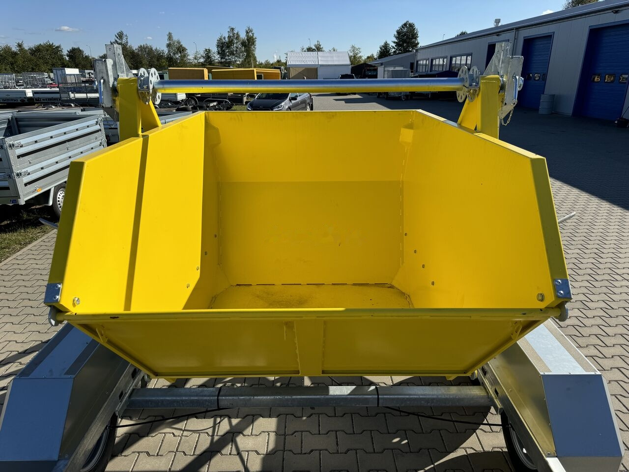 Lorries TPB27-4925 + kontener budowlany | 2700kg - Ρυμουλκούμενο μεταφοράς τυμπάνου καλωδίου: φωτογραφία 5 Lorries TPB27-4925 + kontener budowlany | 2700kg - Ρυμουλκούμενο μεταφοράς τυμπάνου καλωδίου: φωτογραφία 5