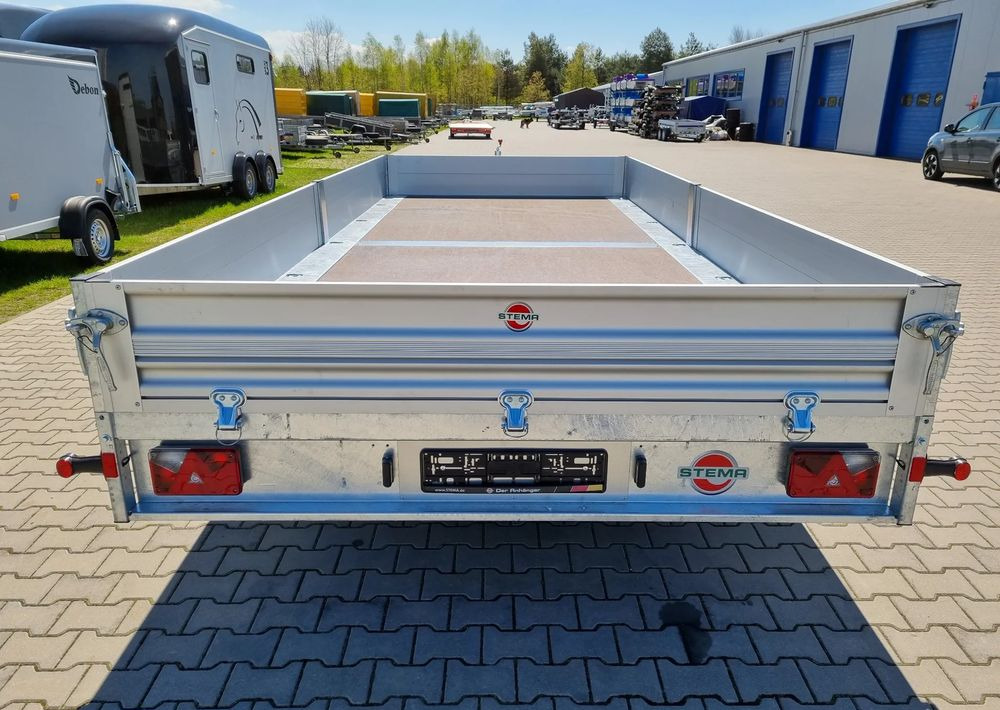 Stema Przyczepa 510x213 cm ALU 3,5T hamowana - Τρέιλερ πλατφόρμα/ Καρότσα: φωτογραφία 4 Stema Przyczepa 510x213 cm ALU 3,5T hamowana - Τρέιλερ πλατφόρμα/ Καρότσα: φωτογραφία 4