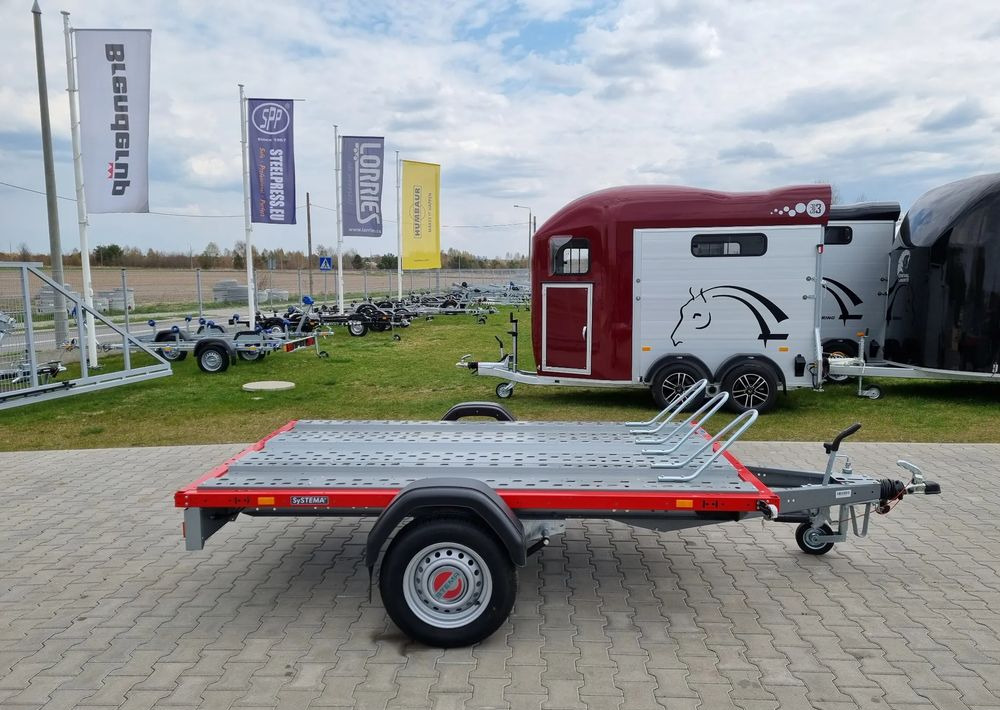 Stema STM 02 10-25-15.1 red | 251x153 cm 3 motocykle | DMC 1000kg - Τρέιλερ μοτοσυκλετών: φωτογραφία 3 Stema STM 02 10-25-15.1 red | 251x153 cm 3 motocykle | DMC 1000kg - Τρέιλερ μοτοσυκλετών: φωτογραφία 3