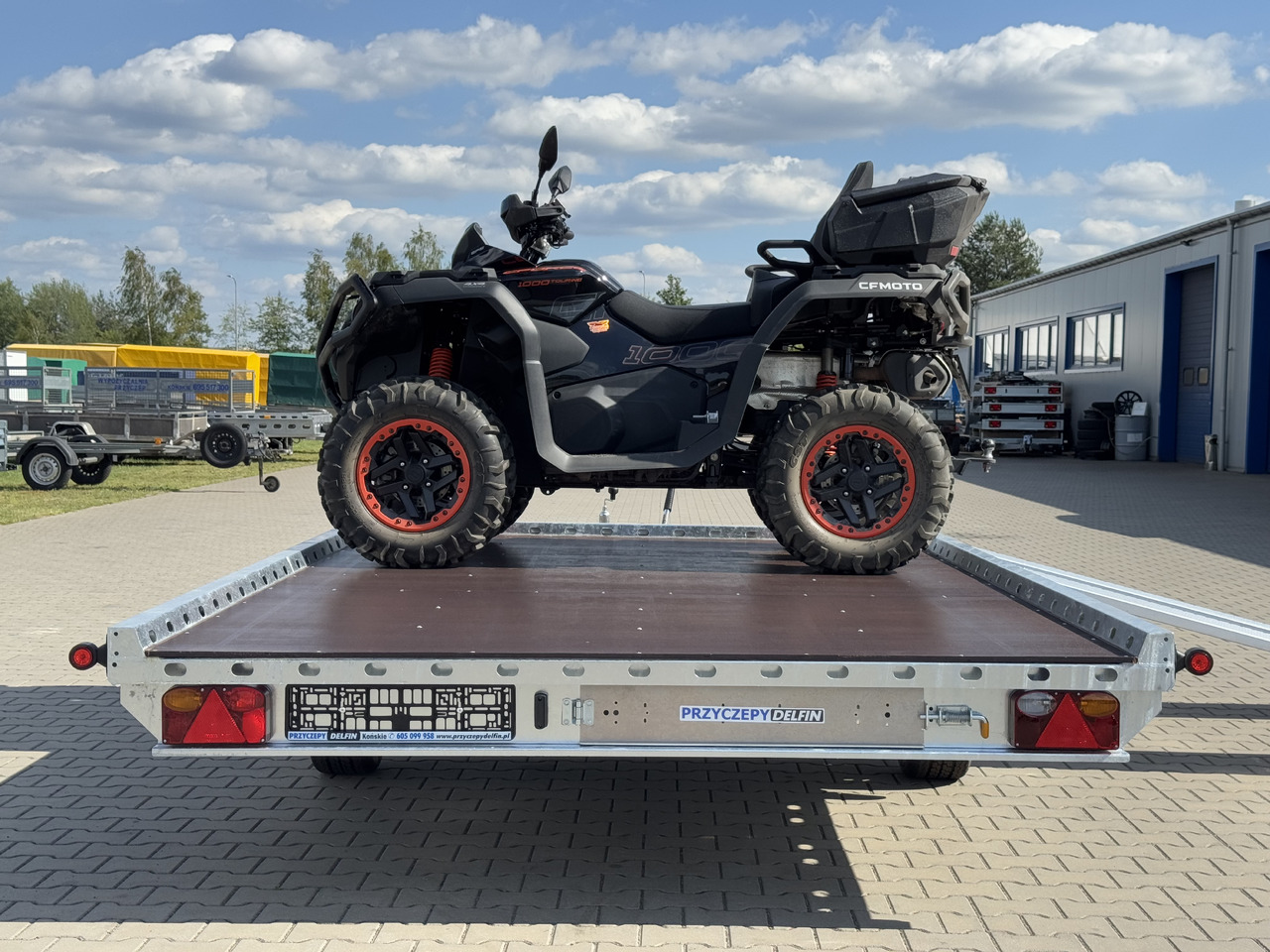 Νέα Τρέιλερ μοτοσυκλετών WIOLA QUAD 2H1.5 - przyczepa pod ATV Can-Am Maverick | Polaris RZR | 2 quady: φωτογραφία 17 Νέα Τρέιλερ μοτοσυκλετών WIOLA QUAD 2H1.5 - przyczepa pod ATV Can-Am Maverick | Polaris RZR | 2 quady: φωτογραφία 17
