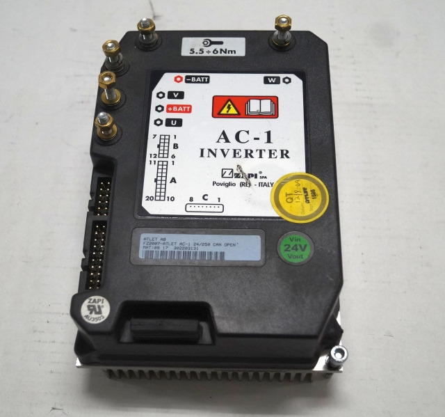 Atlet 302203131 | Rij regeling driving controller FZ 2007 ATLET AC-I 24/250 Can - Ηλεκτρονική μονάδα ελέγχου για Ανυψωτικό μηχάνημα: φωτογραφία 1 Atlet 302203131 | Rij regeling driving controller FZ 2007 ATLET AC-I 24/250 Can - Ηλεκτρονική μονάδα ελέγχου για Ανυψωτικό μηχάνημα: φωτογραφία 1