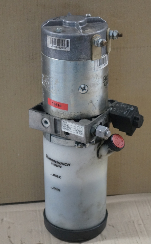 Jungheinrich 51006444 | Lifting motor with tank 24V 2,2KW 120A 2600 min-1 ISKRA Lifting motor with tank 24V 2,2KW 120A 2600 min-1 ISKRA code R932005574 for ERE225 year 2010 - Υδραυλική αντλία για Ανυψωτικό μηχάνημα: φωτογραφία 1 Jungheinrich 51006444 | Lifting motor with tank 24V 2,2KW 120A 2600 min-1 ISKRA Lifting motor with tank 24V 2,2KW 120A 2600 min-1 ISKRA code R932005574 for ERE225 year 2010 - Υδραυλική αντλία για Ανυψωτικό μηχάνημα: φωτογραφία 1