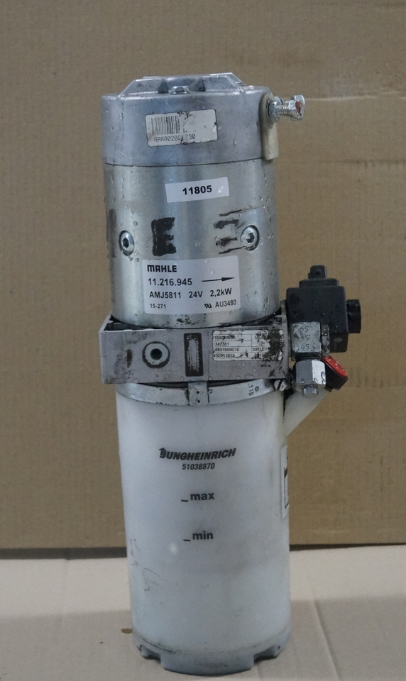 Jungheinrich 51006444 | Pump unit 24V 2,2KW Mahle AMJ5811 Pump motor 51056970 Pump unit 24V 2,2KW Mahle AMJ5811 Pump motor 51056970 Tank 51038870 Valve block 51341531 for ERE225 - Υδραυλική αντλία για Ανυψωτικό μηχάνημα: φωτογραφία 1 Jungheinrich 51006444 | Pump unit 24V 2,2KW Mahle AMJ5811 Pump motor 51056970 Pump unit 24V 2,2KW Mahle AMJ5811 Pump motor 51056970 Tank 51038870 Valve block 51341531 for ERE225 - Υδραυλική αντλία για Ανυψωτικό μηχάνημα: φωτογραφία 1